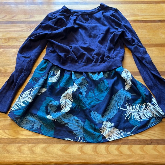 Motherhood Maternity Sweater Top Navy Size L - Picture 5 of 5